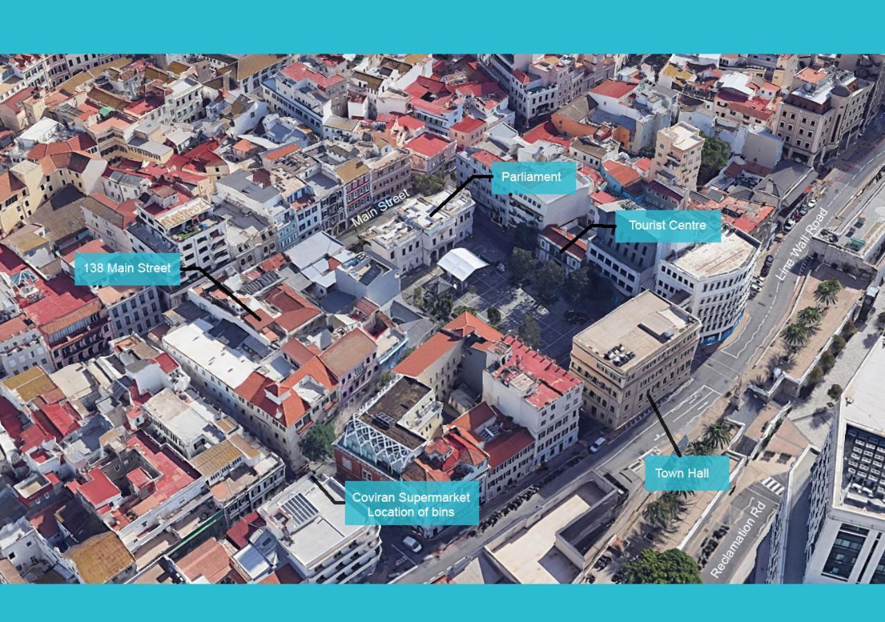 Gibraltar Town Centre Flat With Roof Terraceアパートメント エクステリア 写真